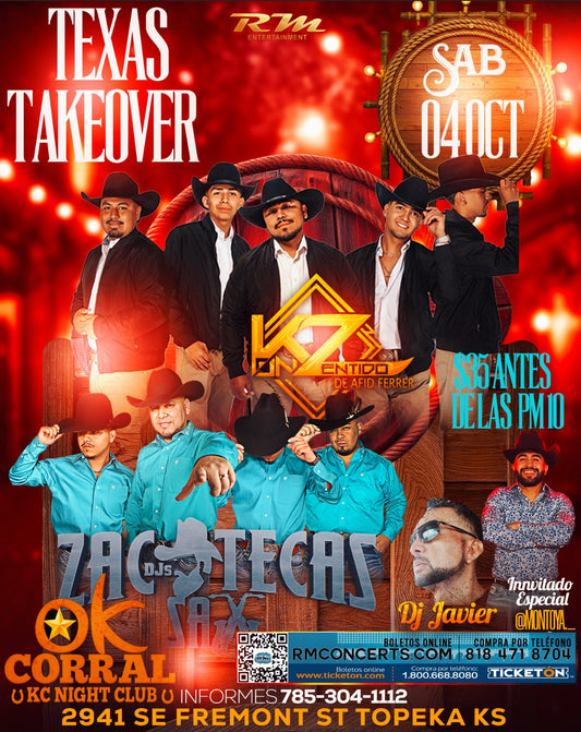 DESMADRE AL ESTILO TX * TOPEKA KS