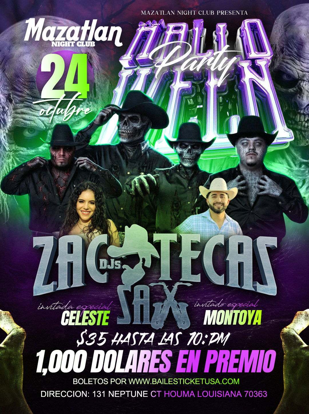SABADO OCTUBRE 24 HOUMA LA